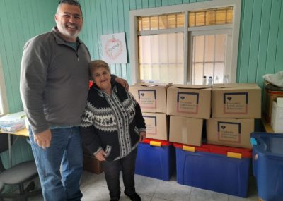 Fundación Isabel Aninat Echazarreta donó 300 cajas de alimentos para la zona