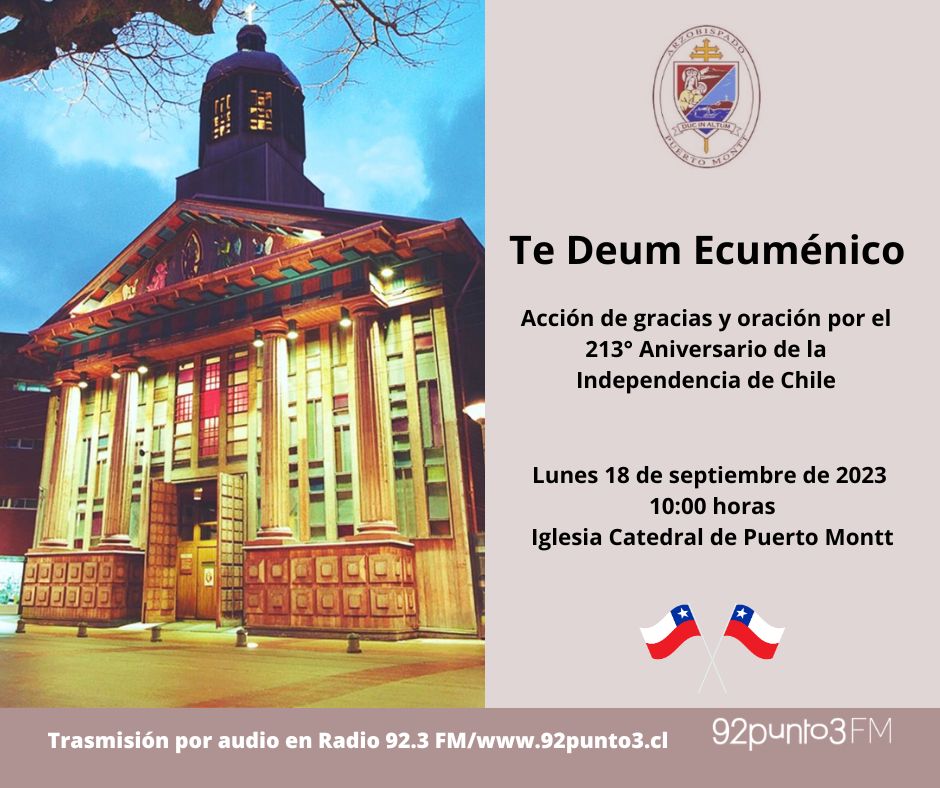 Te Deum Ecuménico de Fiestas Patrias en Puerto Montt