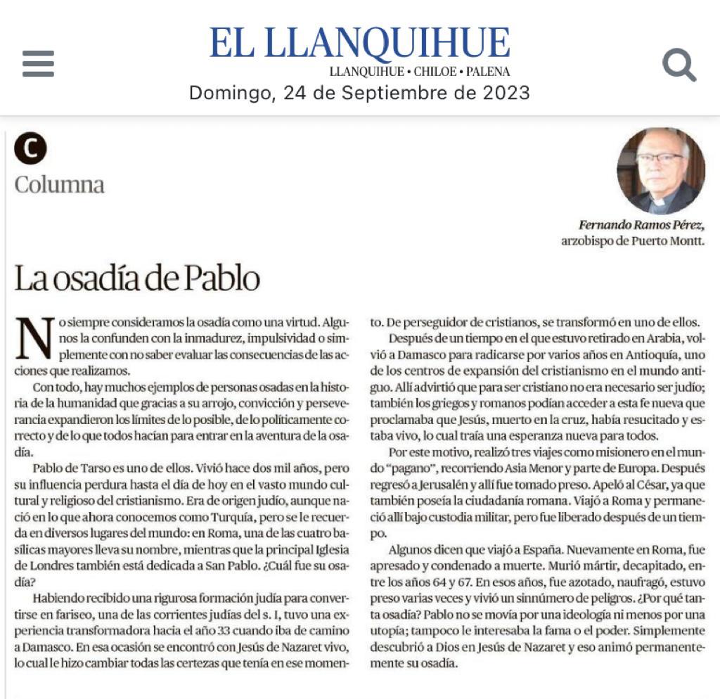 La Osadía de Pablo