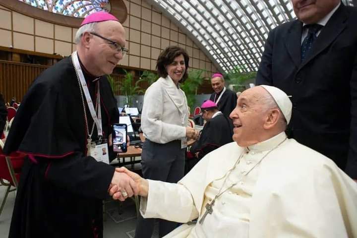 Monseñor Fernando Ramos en el Sínodo de la Sinodalidad desde Roma