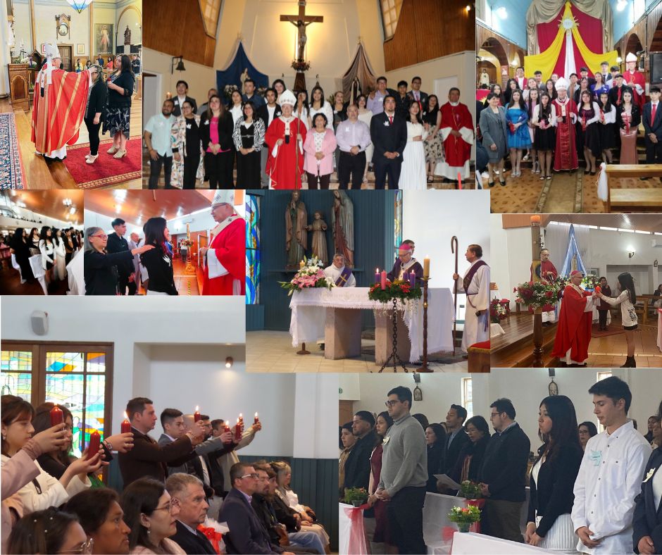 Arzobispo de Puerto Montt celebró confirmaciones de la arquidiócesis