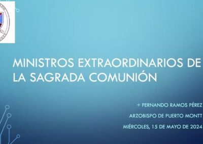 Se realiza Taller para Ministros Extraordinarios de la Sagrada Comunión