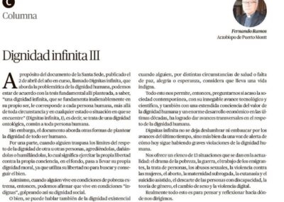 Dignidad infinita III