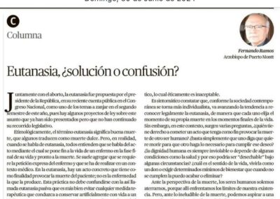 Eutanasia ¿solución o confusión?