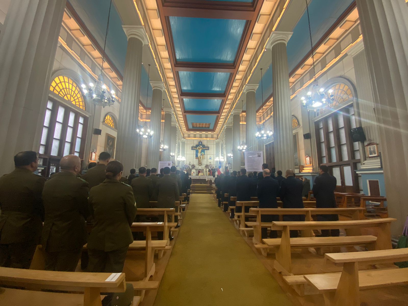 Fuerzas Armadas celebraron el día de la espiritualidad de las FFAA y de Orden en Puerto Montt