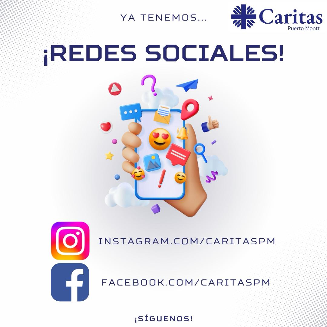 Caritas Puerto Montt ya tiene RRSS