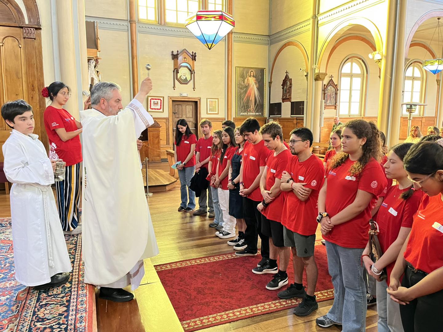 Jóvenes de Misión País reciben la bendición en Puerto Varas