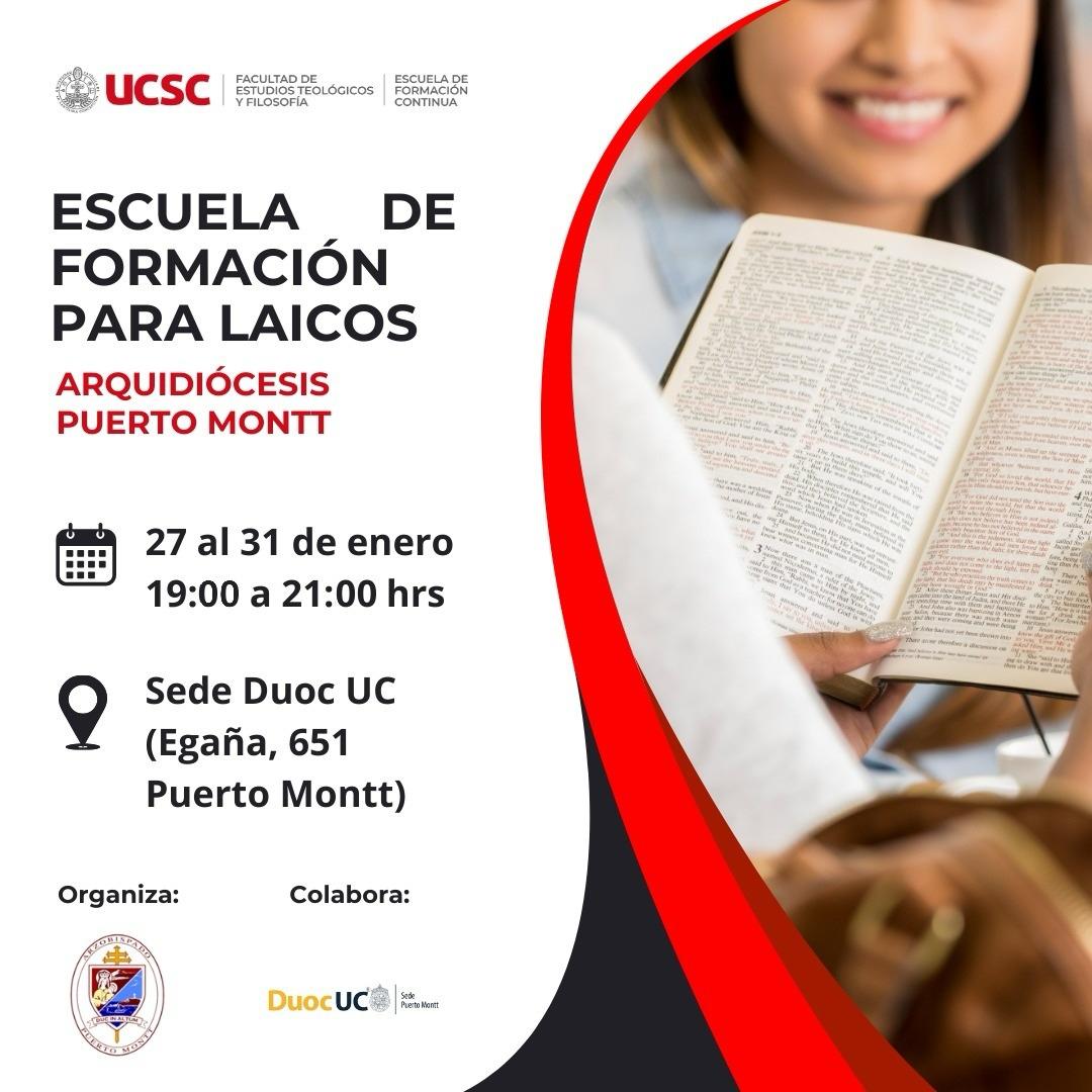 Se realiza Escuela Teológica-Pastoral para laicos: “Por una Iglesia sinodal: comunión, participación y misión”
