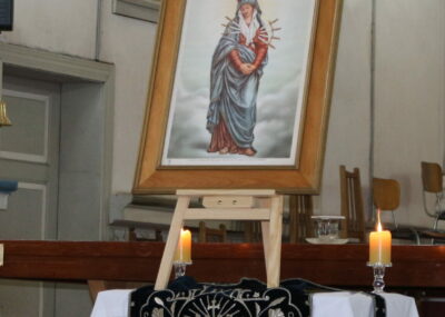 En Puerto Montt se vivió con recogimiento el Retiro Mariano: Hora de la Madre del Crucificado