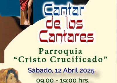 Retiro preparación Semana Santa Parroquia Cristo Crucificado