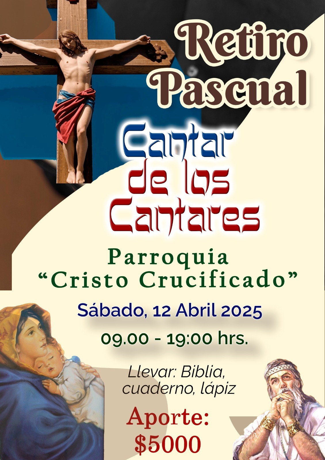 Retiro preparación Semana Santa Parroquia Cristo Crucificado
