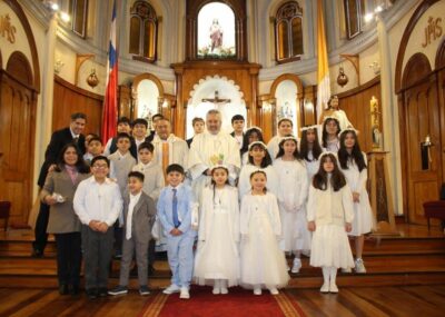 Niños y niñas de Puerto Varas realizaron su primera Comunión