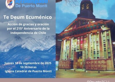 Te Deum Ecuménico por un nuevo Aniversario de la Patria