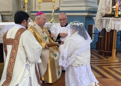 Joselyn Paredes Barrientos se consagra al Señor en el Ordo Virginum