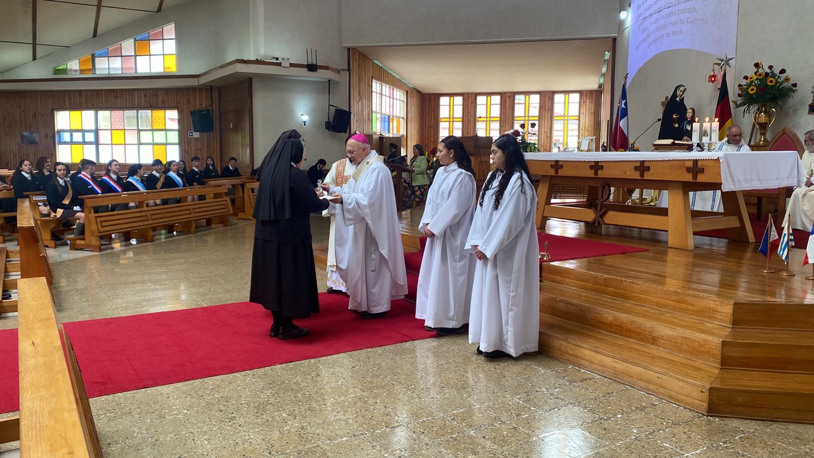Misa por los 150 años del Colegio Inmaculada Concepción de Puerto Montt