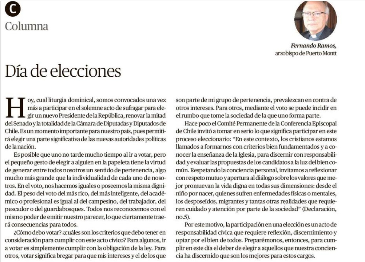 Día de elecciones