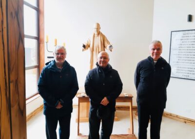 Obispos visitan la Parroquia Sagrado Corazón de Jesús y la Capilla Padre Pío de Pietrelcina