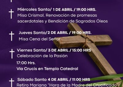 Catedral de Puerto Montt invita a la comunidad a participar en las celebraciones de Semana Santa 2026