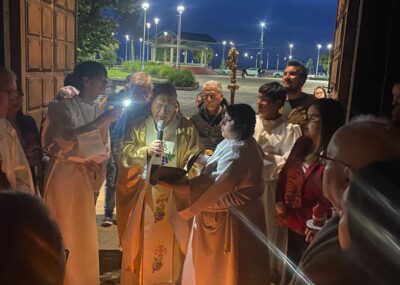 La Vigilia Pascual  se realizó en la Catedral de Puerto Montt