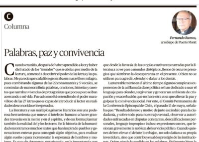 Palabras, Paz y Convivencia