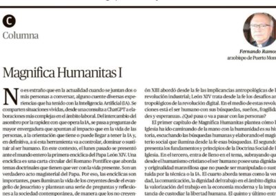 Opinión Arzobispo de Puerto Montt: Magnifica Humanitas I
