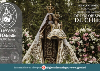 Misa por el Centenario de la Coronación de la Virgen del Carmen de los Obispos de Chile