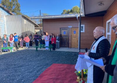 Comunidad de la Capilla Nuestra Señora del Carmen San Carlos de Meli inaugura y bendice el Salón Multiuso “Betania”