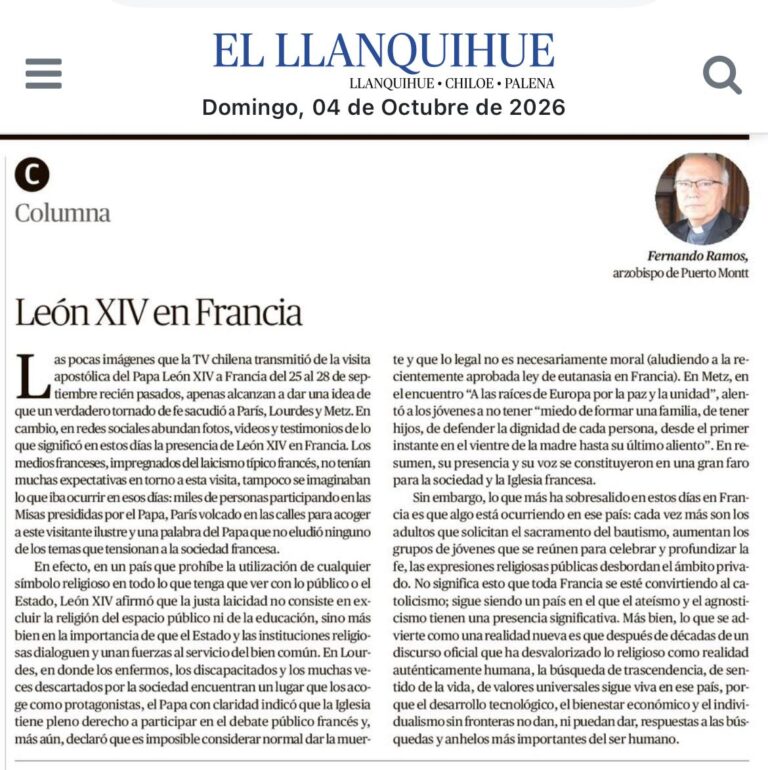 León XIV en Francia