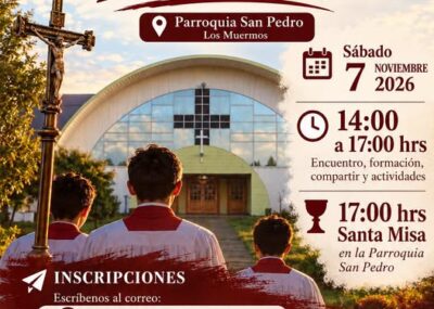 Parroquia San Pedro de Los Muermos invita al Encuentro Arquidiocesano de Acólitos 2026